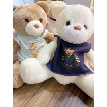 Imagem de Urso Pelúcia com Roupa Médio 22cm YOH LORD, Selfie