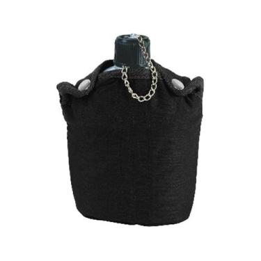 Imagem de Cantil Portátil Alúminio 900ml Preto - Nautika