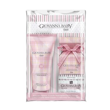 Imagem de Kit Giovana Baby Classic Loção Hidratante + Colônia + Sabonete Em Barra
