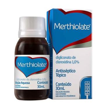 Imagem de Merthiolate Solução Tópica Antisséptica 30ml HYPERMARCAS