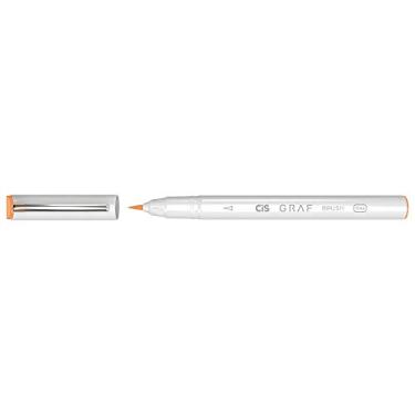 Imagem de Caneta Cis Graf Brush Fine Laranja