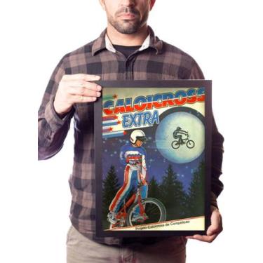 Imagem de Quadro Decorativo Bicicleta Antiga Caloi Cross Extra - Fanarte