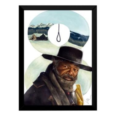 Imagem de Quadro Filme Os Oito Odiados Arte Poster Moldurado - Fanarte