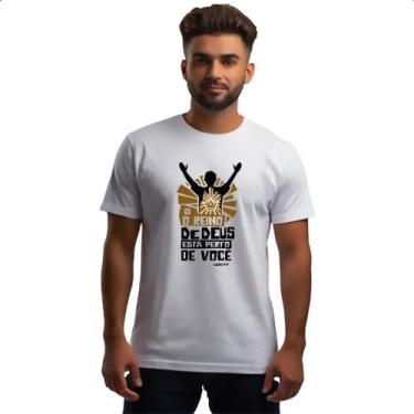 Imagem de Camiseta Unissex Gospel Lucas 17.21 - Alearts, GG