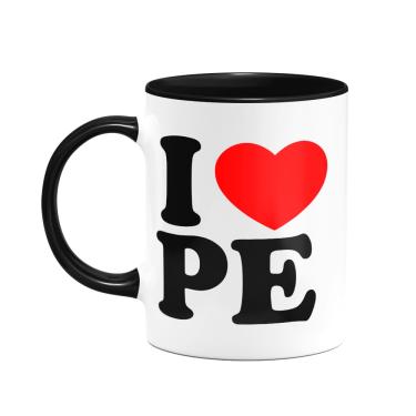 Imagem de Caneca I Love PE - Pernambuco - 325ml - B-black