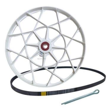 Imagem de Polia Tanquinho Colormaq Com Correia Para Lcm 10kg Á 12kg