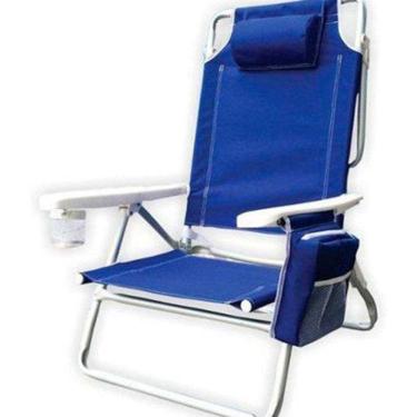 Imagem de Cadeira De Praia Reclinável Com Bolsa Térmica - Kala