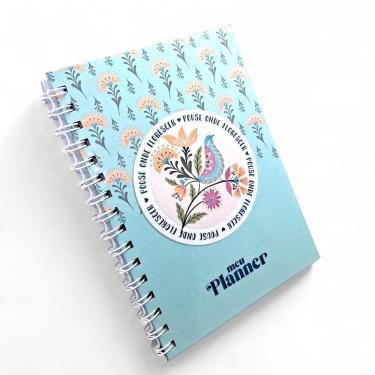 Imagem de Caderno de Planejamento Anual Azul Planner de Rotina