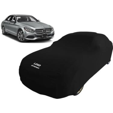 Imagem de Capa De Tecido Para Carro Mercedes Classe Cla 180 - Mz, Preta