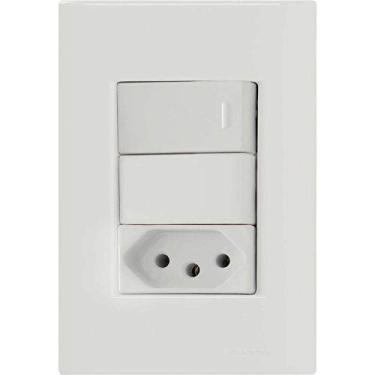 Imagem de Conjunto de Interruptor Paralelo + Tomada Nbr 10A