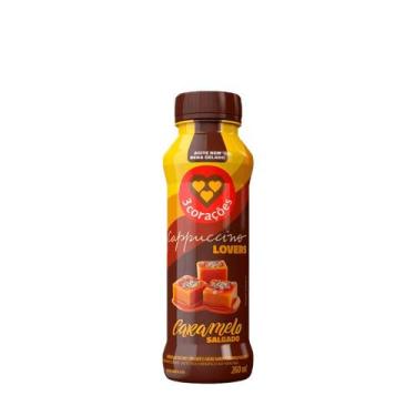 Imagem de Bebida Proteica Cappuccino Caramelo Salgado 3 Corações  260ml - 3Coraç