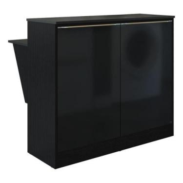 Imagem de Bancada Balcão/mesa Cozinha Multimóveis Preto - MULTIMOVEIS