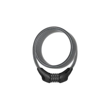 Imagem de Cadeado Espiral 12Mm x 1,2M Onguard Neon 8169 Segredo Preto