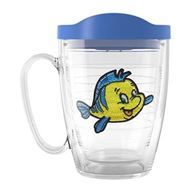 Imagem de Tervis Disney A Pequena Sereia Linguado Isolado, Caneca de 473 ml, Clássica