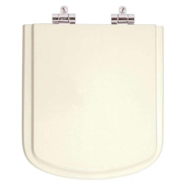 Imagem de Assento Sanitário Poliester Soft Close Bali Biscuit (Bege Claro) para vaso Incepa