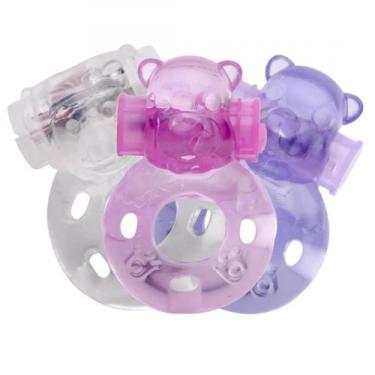 Imagem de Anel peniano com vibrador estimulador vip mix - vipmix