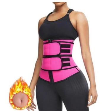 Imagem de Cinta Modeladora Pos parto Ajustavel com Ziper para Postura - COMERCIA