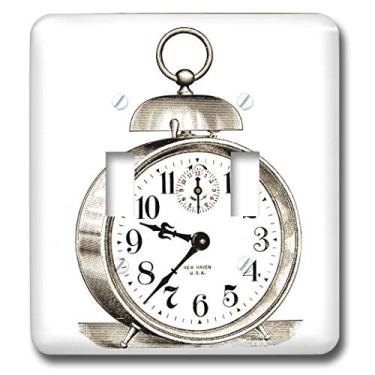 Imagem de 3dRose Lsp_38277_Interruptor de botão duplo Steam Punk de 5 cm