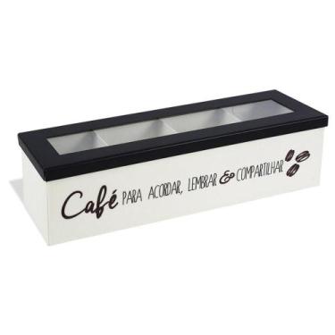 Imagem de Caixa Porta Cápsulas - Café Para Acordar - Geguton
