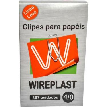 Imagem de Clips Galvanizado AÇO 4/0 Linha Leve com 367 Unidades - Wireplast