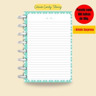 Imagem de Refil Caderno de Disco Sistema Inteligente I Candy Tifanny - Cores, M 