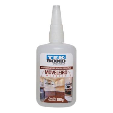 Imagem de Adesivo Instantâneo Moveleiro 100g Ideal para colagem de MDF, Compensa