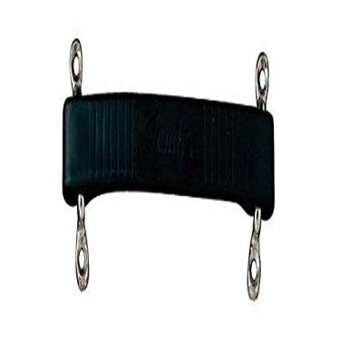 Imagem de Fender Cabo de amplificador de espinha de cachorro preto vintage puro (padrão)