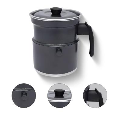 Imagem de Leiteira térmica fervedor com apito 1,5 litros em alumínio