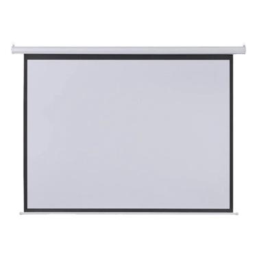 Imagem de Tela de Projeção Elétrica 2.03x1.52m 100 Polegadas com Controle Remoto Ac355