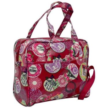 Imagem de Bolsa Feminina Necessaire Térmica Paris Vinho CBRN17072 - COMMERCE BRA