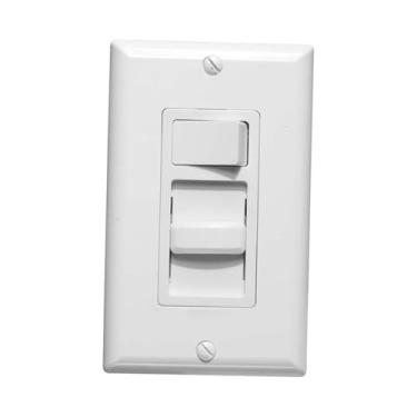 Imagem de WeiLaiKeQi Interruptor dimmer liga/desliga lâmpadas incandescentes de 600 watts para LED regulável, lâmpadas fluorescentes compactas halógenas, pólo único ou