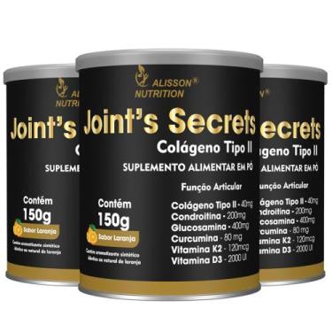 Imagem de Joints Secrets Colageno tipo 2 Condroitin Glucosamin Curcumina Vitamin