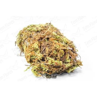 Imagem de Musgo Dourado Pc 2 Lts Para Decoração Flores Secas Decorar - Pense Flo