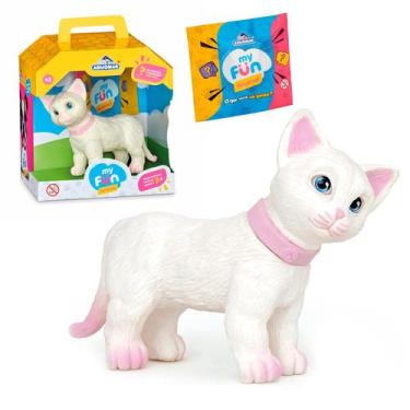 Imagem de My Fun Pet House Gatinha De Brinquedo Com Itens Colecionáveis E Acessó