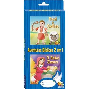 Imagem de Aventuras Bibl. 2 Em 1: Davi e Golias-o Bebe Jesus
