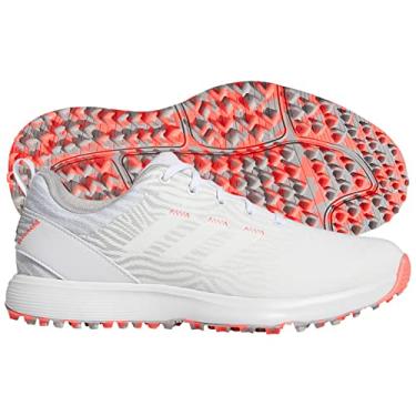 Imagem de adidas Tênis de golfe feminino S2g Spikeless, Calçados Branco/Calçados Branco/Cinza Dois, 35