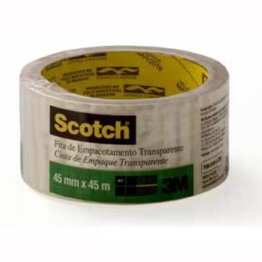 Imagem de Fita p/ embalagem transparente 45mm x 45m 5802 3M