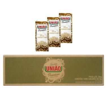 Imagem de Açucar união premium sachê 5g caixa com 1000 unidades