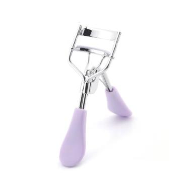 Imagem de Modelador de cílios natural – design sem beliscar – vem com 2 almofadas de borracha de substituição – roxo