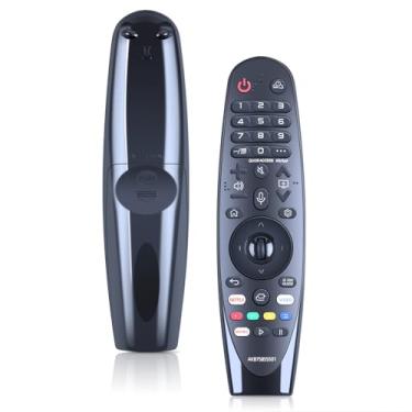 Imagem de AKB75855501 MR20GA Controle remoto de substituição infravermelho adequado para LG Smart TV 55NANO81ANA 65NANO90UNA 65NANO86UNA65NANO81ANA 49NANO81UNA 65NANO81UNA 49NANO81ANA 49NANO80001 UNA 49NN