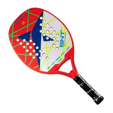 Imagem de Raquete de Beach Tennis Sumatra Red Ed. Limitada - Drop Shot Raquete de Beach Tennis Sumatra Red - D-Unissex