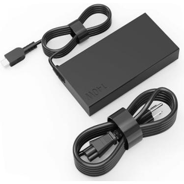 Imagem de Carregador USB C 140W 135W para Slim Pro 7 9, IdeaPad Pro 5, Yoga Pro 9 7, Yoga 9i, ThinkPad Z16 ADL140YDC3A ADL140YLC3A Adaptador de energia para laptop