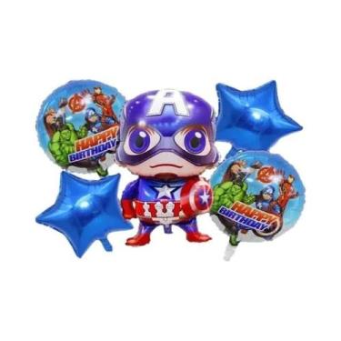 Imagem de Decorações De Festa De Aniversário De Super-Heróis Da Marvel, Banners,