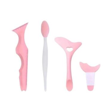 Imagem de Conjunto De Estênceis De Silicone Multifuncionais Para Delineador 3 Pe