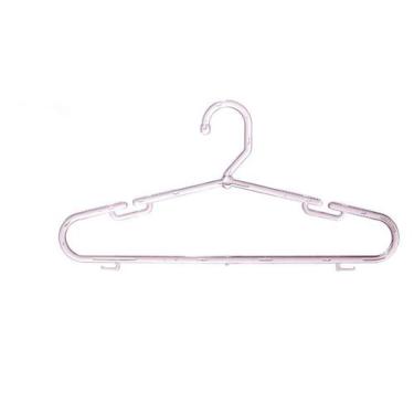 Imagem de Kit Cabide Acrílico Cavado Fixo Gaucho 50cm - MMF