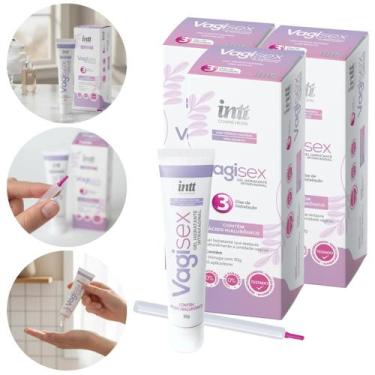 Imagem de Kit 3und Vagisex Hidratante Intravaginal Restaurador Intt 30g - Intt C