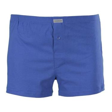 Imagem de Cueca Samba Canção Candisani Malha Tamanho Especial - 1130, Azul royal