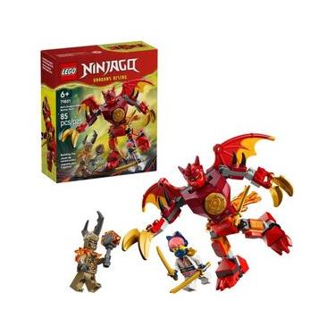 Imagem de PACK DE COMBATE LEGO NINJAGO DRAGAO ROBÔ DO KAI 85 PEÇAS 71851
