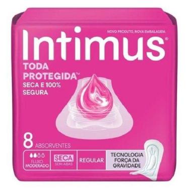 Imagem de Absorvente intimus gel tripla proteção c/ 8 (a escolher), SECA SEM ABA