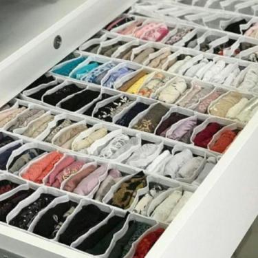 Imagem de Colmeia Organizadora Gaveta Kit 3 Unidades 34 X 15 X 10 - - Comprei Or